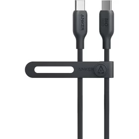 Introducing the Anker Mobile Cable USB C to USB C 1.8m 543 Eco-Bio Black, the ultimate solution to all your charging needs!
