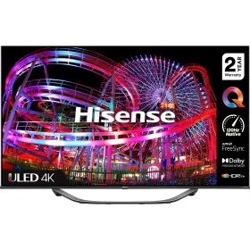 Introducing the Hisense 65U7HQ 65'' 4K Smart QLED 120hz – the ultimate entertainment powerhouse that seamlessly combines stunnin