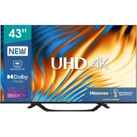 The Hisense 43A63H 43'' 4K Smart LED TV is a fantastic television that brings outstanding features to your home entertainment ex