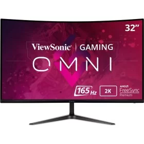 Introducing the Viewsonic OMNI Gaming Curved Monitor VX 32'' 2K 165Hz VX3218C-2K, a cutting-edge display designed to elevate you