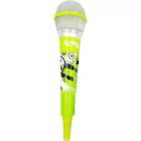 Introducing the iDance Color Microphone Green, the perfect companion for all your karaoke and singing adventures!