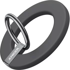 Introducing the Anker Mag-Go Ring Holder Black – the ultimate accessory for your phone and tablet!