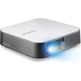 Introducing the Viewsonic M2e Full HD Portable LED Projector - the ultimate choice for immersive viewing experiences in the comf