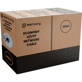 Introducing the Mercury Economy CAT6 CCA Outdoor Cable 305m 808.027UK, the ultimate solution for all your networking needs.