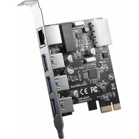 Introducing the Orico PCI Express Card 3xUSB3.0 1xGb Lan PNU-3A1R – the ultimate solution to expand your connectivity options an