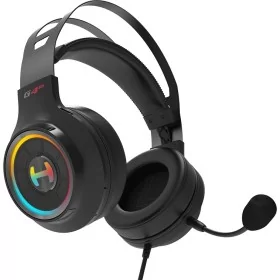 Introducing the Edifier G4TE 7.1 USB-Audio RGB Gaming Headset in sleek black - the ultimate gaming companion that will elevate y
