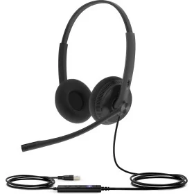 Introducing the Yealink UH34 Lite Dual USB Headset, the perfect companion for both IP Phone and PC users.