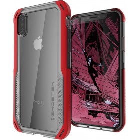 Introducing the Ghostek Cloak 4 iPhone XS/X 5.8 Red, the ultimate phone case that combines style, protection, and advanced techn