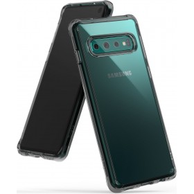 Introducing the Ringke Fusion Samsung Galaxy S10 Smoke Black, a sleek and stylish phone case designed to provide ultimate protec