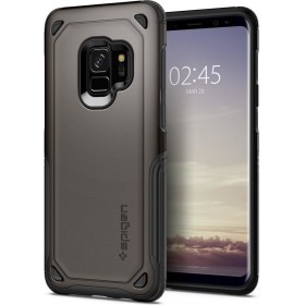 Introducing the Spigen Galaxy S9 Case Hybrid Armor Gun Metal, the ultimate armor for your beloved device.