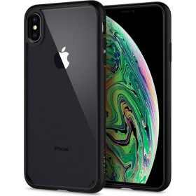 Introducing the Spigen iPhone XS Max Case Ultra Hybrid Black, the ultimate defender for your precious device!